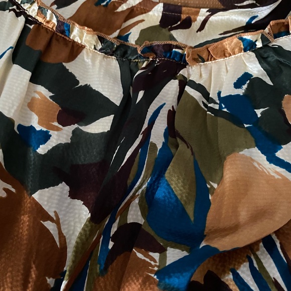 Colourful Silk and Tweed Dress - Picture 4 of 6